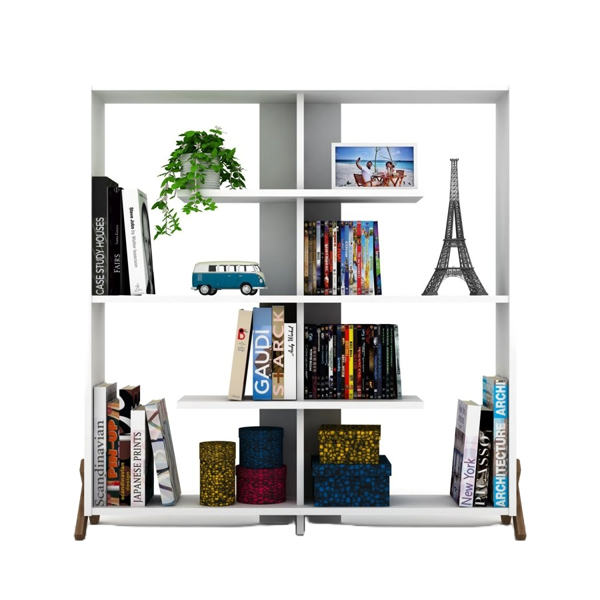 Bookshelf Rafevi RF170201 Kipp Bookcase White