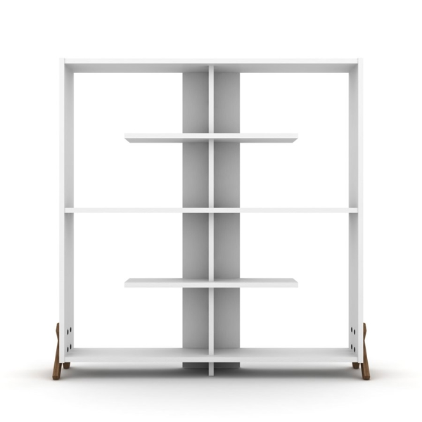 წიგნის თარო Rafevi RF170201 Kipp Bookcase, Bookshelf, White