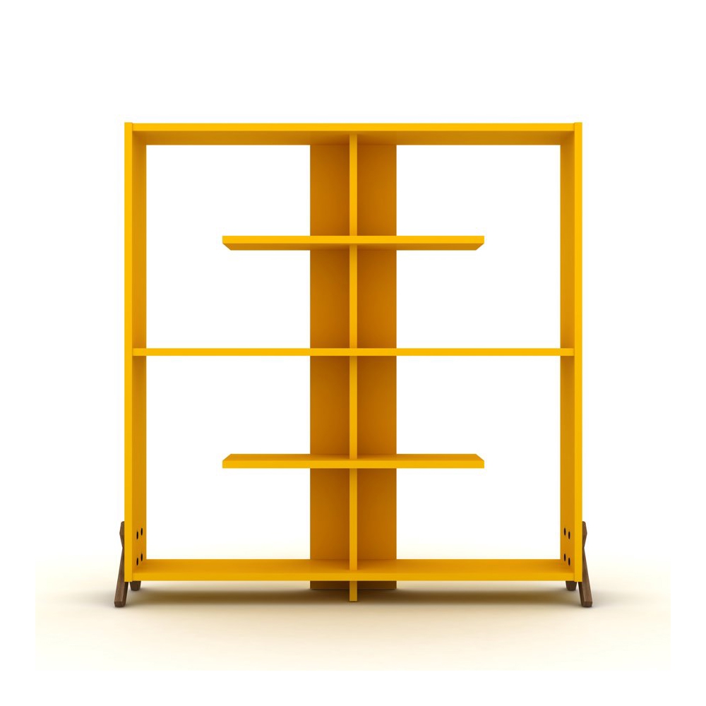 Bookshelf Rafevi RF170202 Kipp Bookcase, Yellow