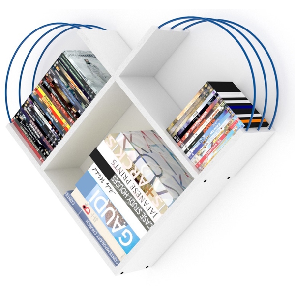 წიგნის თარო Rafevi RF170506 Case Shelf, Bookshelf, White
