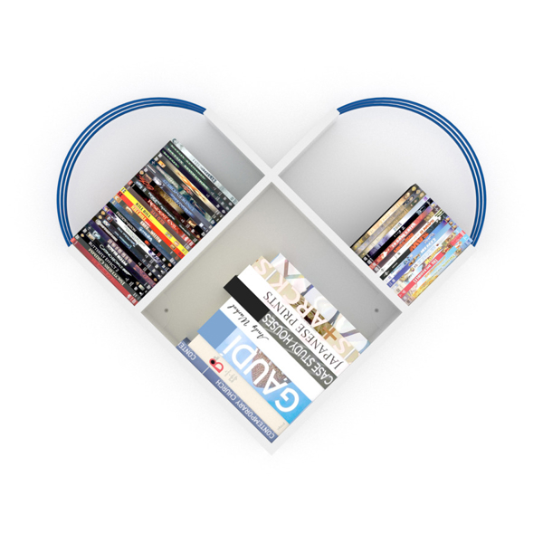 წიგნის თარო Rafevi RF170506 Case Shelf, Bookshelf, White