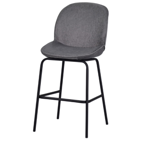 ბარის სკამი VILLINZE BIG52-ANTRASIT, Chair, Grey