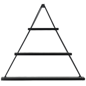 Bookshelf Rafevi MT191005 Moset Triangle Shelf, Black