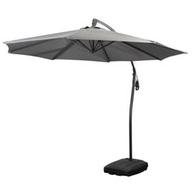 ბაღის ქოლგა Comfort Room TB-004GREY(Φ3M), Garden Umbrella, Gray
