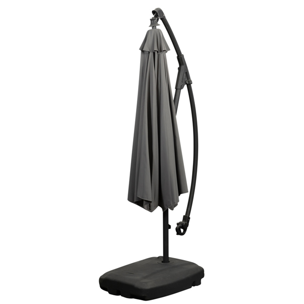 Garden Umbrella Comfort Room TB-004GREY(Φ3M), Gray