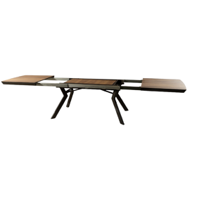 Extendable Table Comfort Room TGT-ROBAT/HAZAL, Brown
