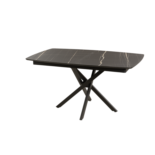 Expandable Table Comfort Room TGT-FILIS/SONATA, Black
