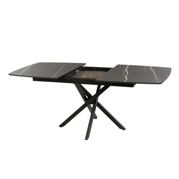 Expandable Table Comfort Room TGT-FILIS/SONATA, Black