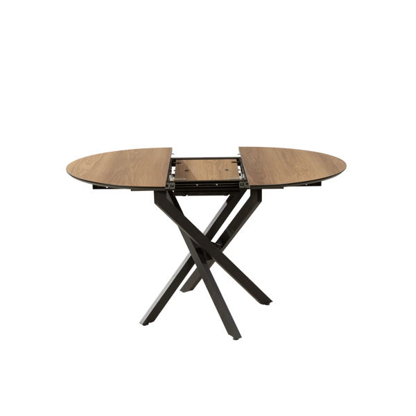 Expandable Table Comfort Room TGT-RUTA95/HAZAR, Brown