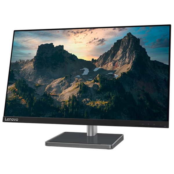 მონიტორი Lenovo 66F5GAC2EU L27q-38, 27", Monitor, QHD, VA, HDMI, DP, Raven Black