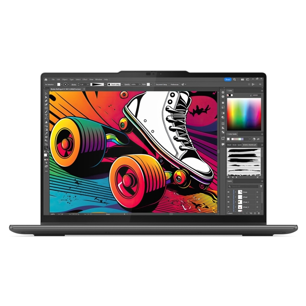 ნოუთბუქი Lenovo 83DJ00FFRK Yoga 7 2-in-1 14IML9, 14", Ultra 5-125H, 16GB, 1TB SSD, Integrated, W11H, Storm Grey