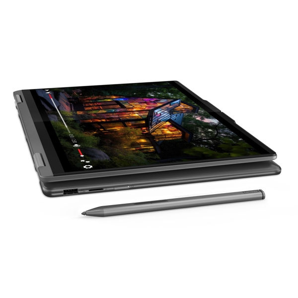ნოუთბუქი Lenovo 83DJ00FFRK Yoga 7 2-in-1 14IML9, 14", Ultra 5-125H, 16GB, 1TB SSD, Integrated, W11H, Storm Grey
