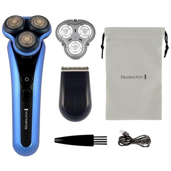 წვერსაპარსი Remington XR1775 X7 Limitless, Electric Shaver, Blue/Black
