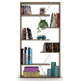 წიგნის თარო Rafevi RF160302, Bookshelf, Brown
