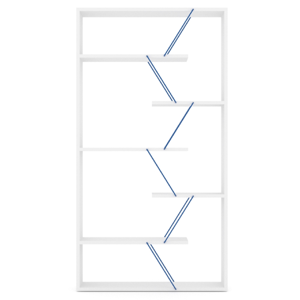 წიგნის თარო Rafevi RF160305, Bookshelf, White