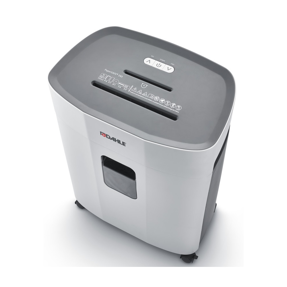 ქაღალდის გამანადგურებელი შრედერი Dahle 23240-16171 PaperSAFE240, Document Shredder, White