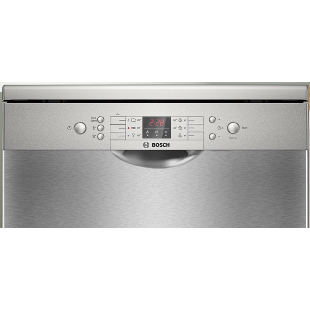 ჭურჭლის სარეცხი მანქანა Bosch SMS26DI00T, D, 48Db, Dishwasher, Silver
