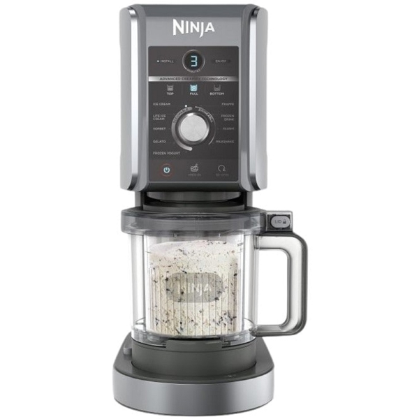 ნაყინის აპარატი Ninja NC501EU, 800W, 709ML, Ice Cream Maker, Grey
