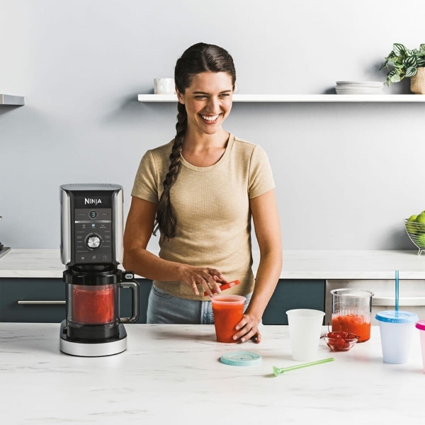 ნაყინის აპარატი Ninja NC501EU, 800W, 709ML, Ice Cream Maker, Grey