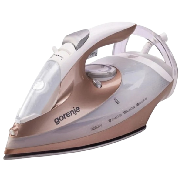 Steam Iron Gorenje SIH3200WR, 3250W, 420ML, White/Pink
