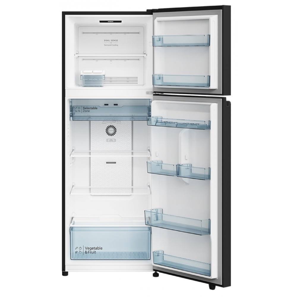 Refrigerator Hitachi HRTN6443SBBKCS, 409L, No Frost, Black