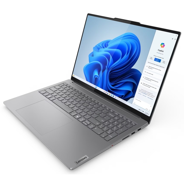 ნოუთბუქი Lenovo 83DN009RRU Yoga Pro 9 16IMH9, 16", Ultra 9-185H, 32GB, 1TB SSD, RTX4060 8GB, W11H, Luna Grey