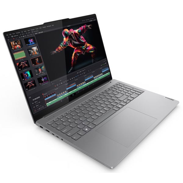 ნოუთბუქი Lenovo 83DN009RRU Yoga Pro 9 16IMH9, 16", Ultra 9-185H, 32GB, 1TB SSD, RTX4060 8GB, W11H, Luna Grey