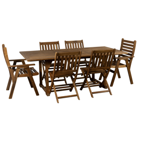 Garden Furniture Set Comfort Room T054R+2C131/4C026, Brown