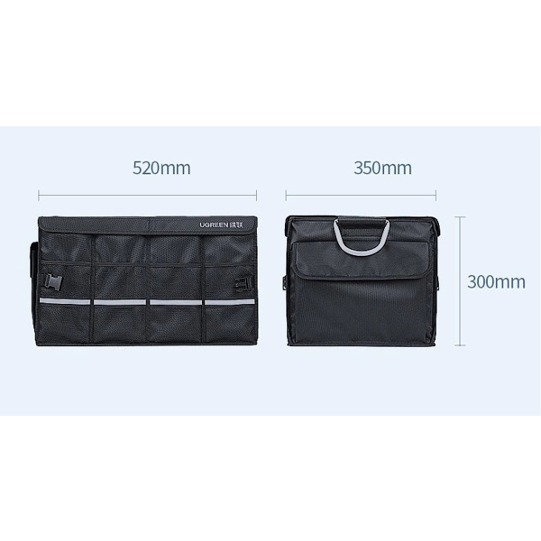UGREEN LP256 (80710) Car Trunk Organizer 55L Oxford Aluminium Alloy