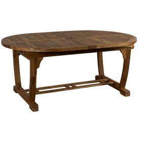 Expandable Table Comfort Room T146, Brown