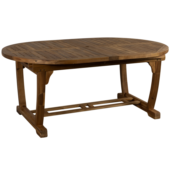 Expandable Table Comfort Room T146, Brown