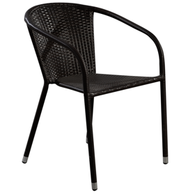 Chair Comfort Room Y-137K, Dark Brown	