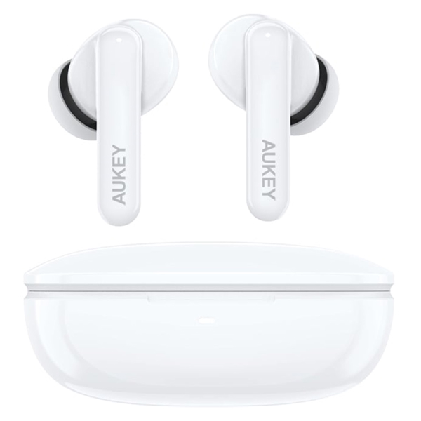 ყურსასმენი Aukey 689323788613 EP-B2, Earbuds, Wireless, Bluetooth, White