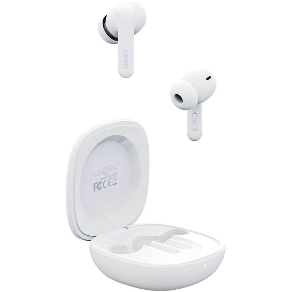 Earbuds Aukey 689323788613 EP-B2, Wireless, Bluetooth, IPX4, White