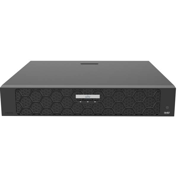 ქსელის ვიდეო ჩამწერი Uniview NVR504-16B-P16, 4 HDDs, 16-ch, 16 PoE, Network Video Recorder, Black