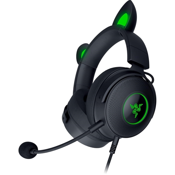 ყურსასმენი Razer RZ04-04510100-R3M1 Kraken Kitty Ed. V2 Pro, Headset, Wired, USB, Black