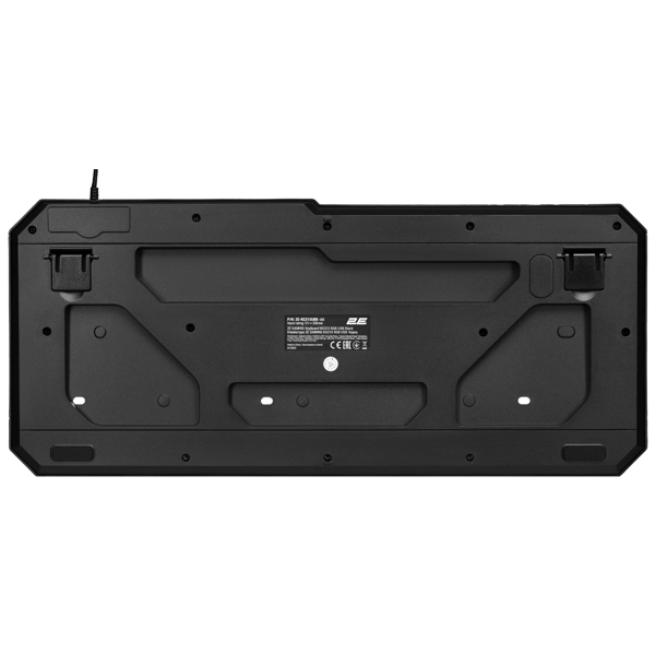 კლავიატურა 2E 2E-KG315UBK_AK KG315, Wired, USB, RGB, Gaming Keyboard, Black