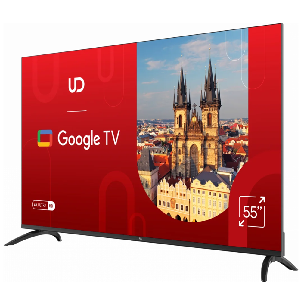 TV UDTV 55GU6210, 55", 4K UHD, Smart TV, HDMI, USB, LAN, WIFI, BT, Black