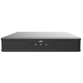 ქსელის ვიდეო ჩამწერი Uniview NVR301-04S3-P4, Network Video Recorder, Black