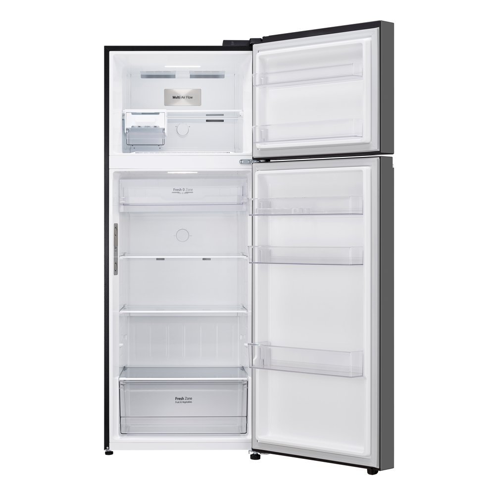 Refrigerator LG GR-B452PGFK.ABMQMER, 461L, No Frost, Black