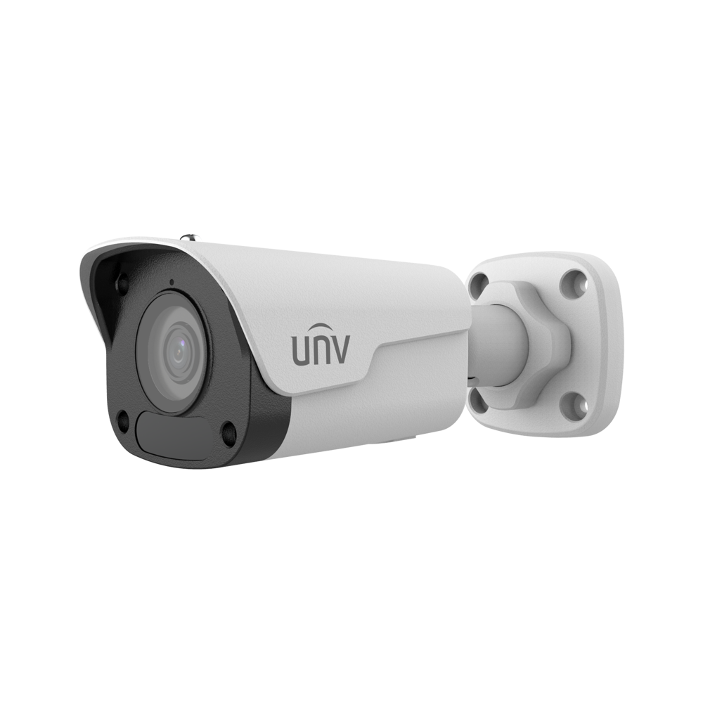 ვიდეო სათვალთვალო კამერა Uniview IPC2124LB-ADF28KM-H, 4MP, Fixed IR Bullet Network Camera, White