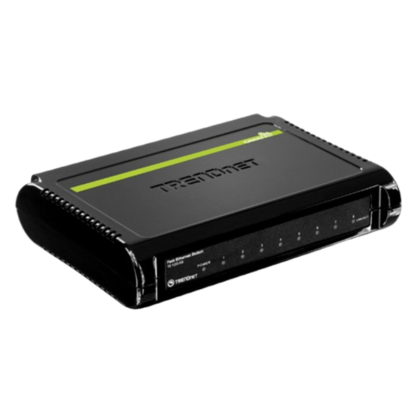Switch Trendnet TE100-S8, 8-Port, Black
