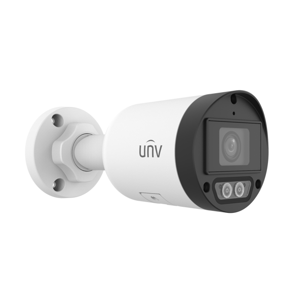 Fixed Dual-light Bullet NetWork Camera Uniview IPC2124LB-AF28K-DL, 4MP, White
