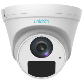 Fixed Eyeball Network Camera Uniarch IPC-T124-APF28, 4MP, White