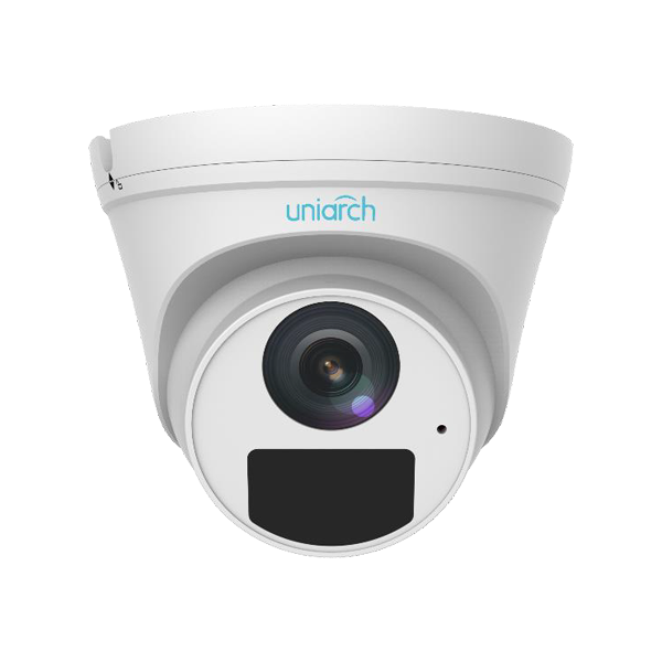 ვიდეო სათვალთვალო კამერა Uniarch IPC-T124-APF28, 4MP, Fixed Eyeball Network Camera, White