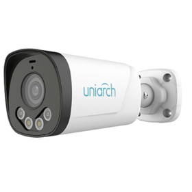Fixed Dual-light Bullet Network Camera Uniarch IPC-B233-APF40W, 3MP, White