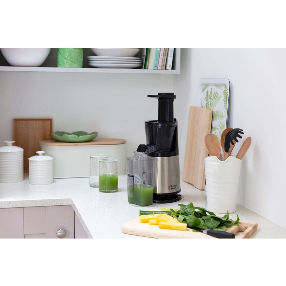 Juicer Russell Hobbs 25170-56, 150W, 0.4L, Black/Silver