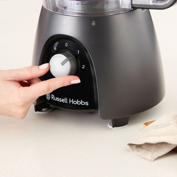 Food Processor Russell Hobbs 27111-56, 900W, 2.3L, Grey