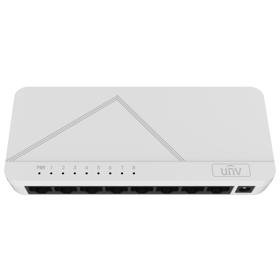Switch Uniview NSW1010-8GT-IN, 8-Port Gigabit, White