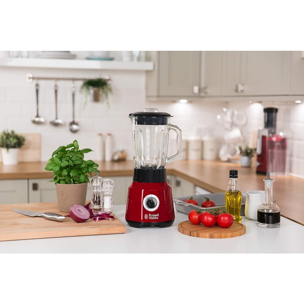 ბლენდერი Russell Hobbs 24720-56, 650W, 1.5L, Blender, Red